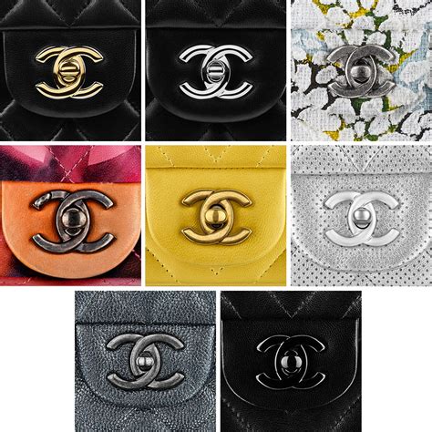 chanel hardware colors|chanel leather bag hardware.